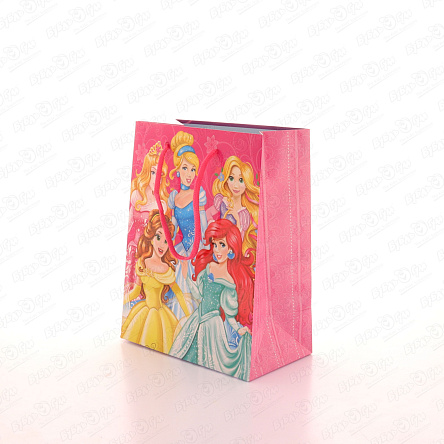Пакет подарочный Принцессы Disney 18х22,7см - фото 360