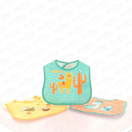 Нагрудник baboo Друзья 3шт - фото 360