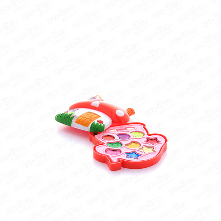 Набор декоративной косметики Милая леди тени с блестками в футляре грибочек с 3лет - фото 360