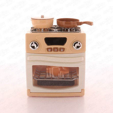 Набор игровой Печка со световыми и звуковыми эффектами с посудой - фото 360