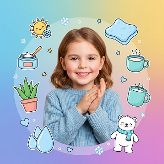 Сухая кожа у ребенка зимой Сухая кожа у ребенка зимой