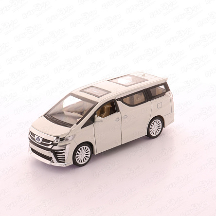 Модель авто Lanson Toys Toyota Wilfa белая 1:24 20см с 6лет - фото 360