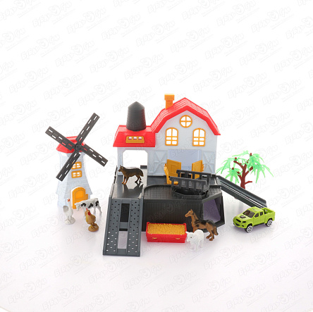 Набор игровой Lanson Toys Ферма сборная с животными и транспортом - фото 360