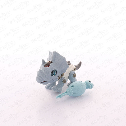 Игрушка сборная Lanson Toys Трицератопс световые звуковые эффекты - фото 360