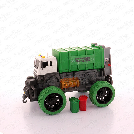  Машина Lanson Toys Мусоровоз со световыми и звуковыми эффектами 1:16 - фото 360