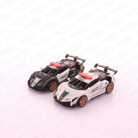 Машинка Lanson Toys Полиция инерционная световые звуковые эффекты в ассортименте - фото 360