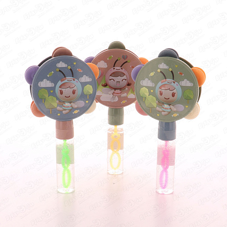 Пузыри мыльные Бубен 60мл 22см в ассортименте - фото 360