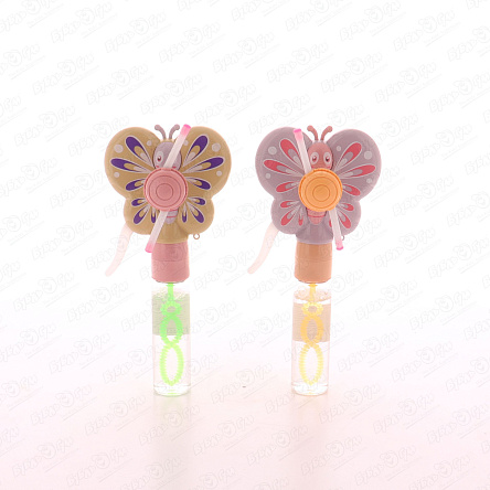 Пузыри мыльные Бабочка-вентилятор 60мл 20см в ассортименте - фото 360 Пузыри мыльные Бабочка-вентилятор 60мл 20см в ассортименте - фото 360