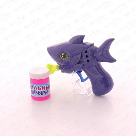 Пузыри мыльные Мы шарики акула-пистолет 40мл с 3лет - фото 360