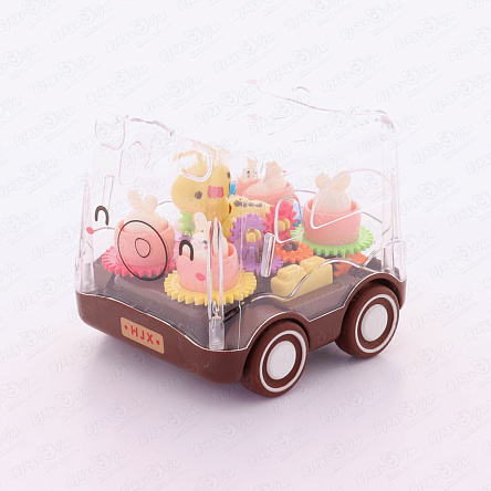 Машинка с животными инерционная в ассортименте - фото 360