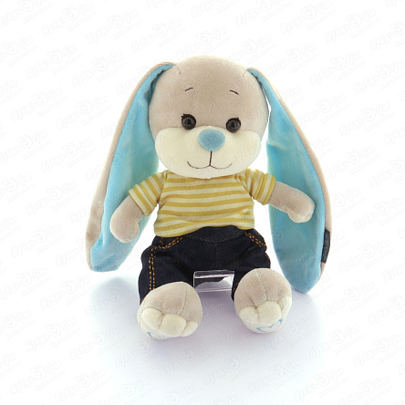 Игрушка мягкая Зайчик Жан  в подарочной коробке 28см - фото 360