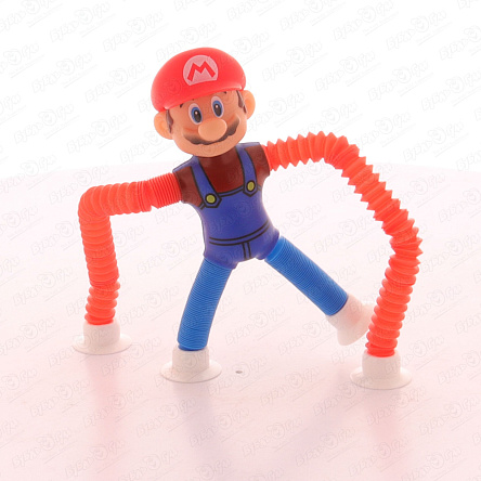 Игрушка-антистресс Супер Марио человечек с липучками с 5лет - фото 360