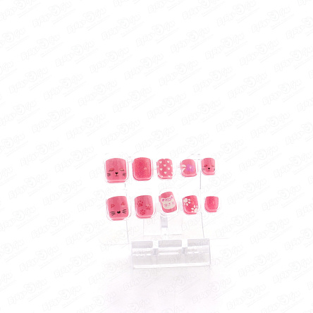 Набор накладных ногтей LUKKY  Нэйл-Арт SWEETY KITTY на водной основе  - фото 360