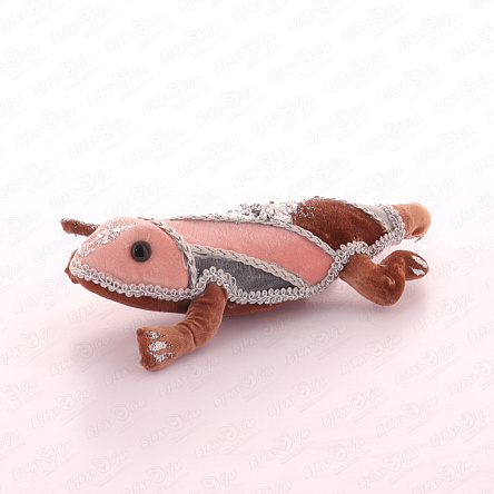 Мягкая игрушка Ящерица с блестками 48см - фото 360