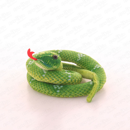 Игрушка мягкая Змея текстиль 17см в ассортименте - фото 360