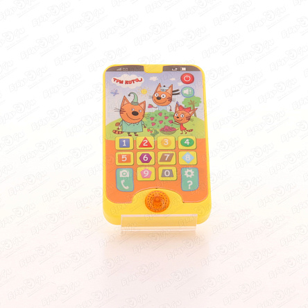 Игрушка обучающая Телефончик Три кота - фото 360
