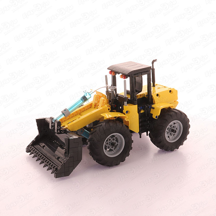 Конструктор Lanson Toys Гидравлический бульдозер с подвижным ковшом с 6лет  - фото 360