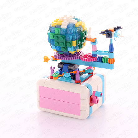 Конструктор Lanson Toys  Планета земля с крутящимся механизмом и подсветкой 305дет - фото 360