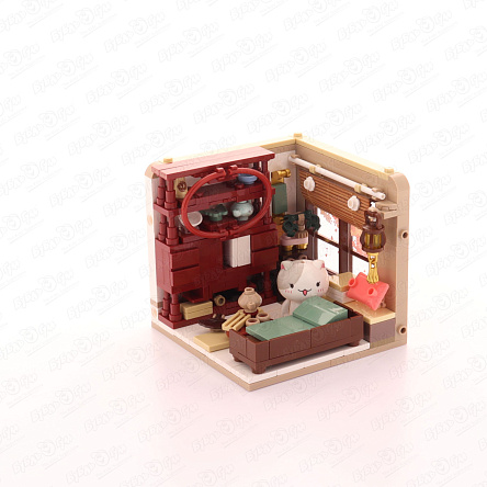 Конструктор Lanson Toys Чайная комната с котёнком 263дет  - фото 360