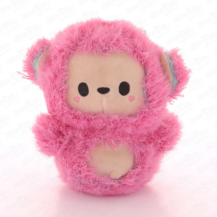 Набор игровой Fluffie Stuffiez Обезьяна розовая 17см - фото 360