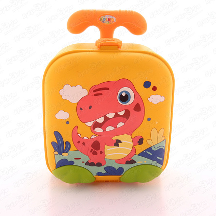 Набор песочный в чемодане Lanson Toys  Динозавр 10предметов - фото 360