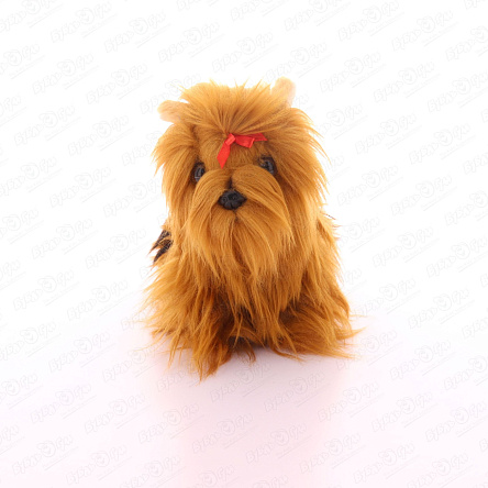 Игрушка мягкая Собака Йоркширский терьер текстиль 25см  - фото 360