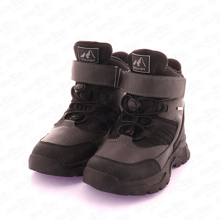 Ботинки Tiburon с мембраной зимние на липучке и шнуровке с фиксацией разноцветные - фото 360