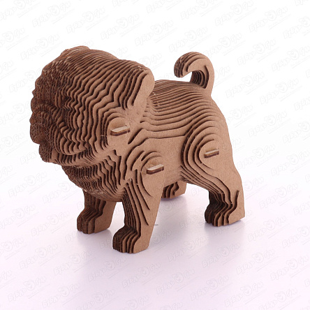 Конструктор 3D LORI Милый щенок картонный 43дет с 5лет - фото 360