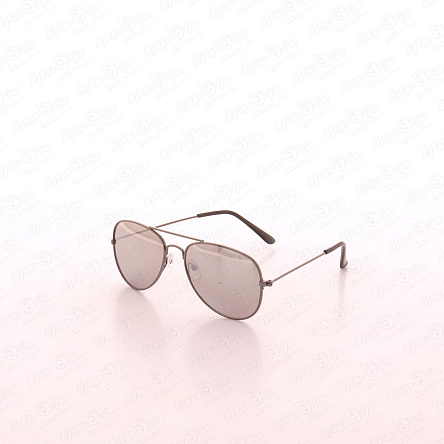 Очки солнцезащитные Lanson Kids авиаторы серые - фото 360