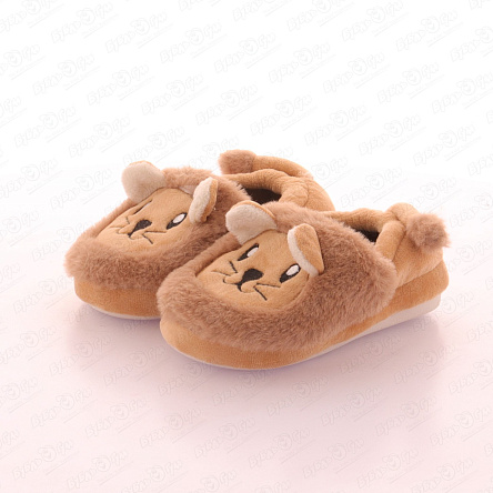  Тапочки Pasito домашние Львята коричневые - фото 360