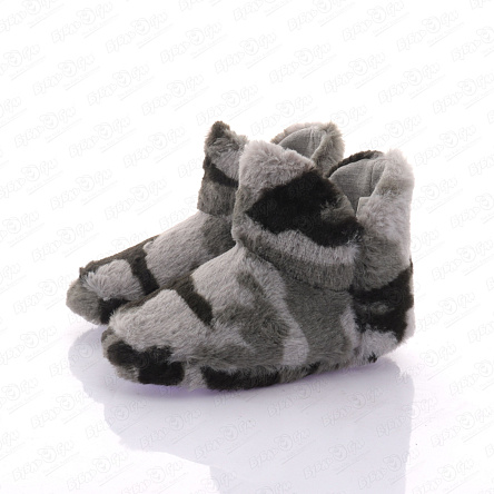 Сапожки Lanson Kids домашние меховые серые - фото 360