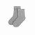 Носки махровые однотонные серые