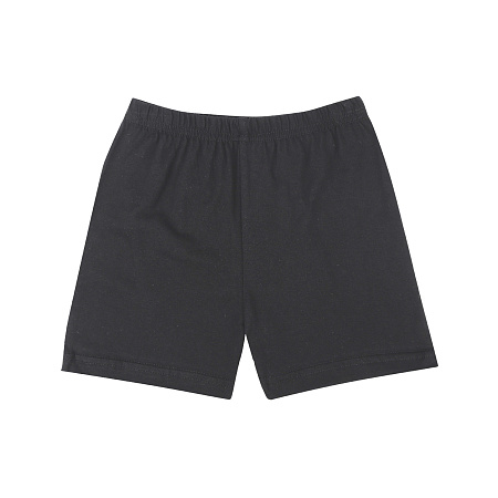 Шорты спортивные с эластичной резинкой черные