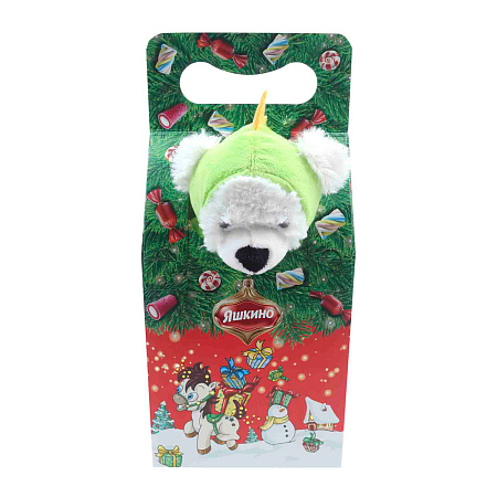 Набор новогодний Яшкино Сумочка с игрушкой 320г