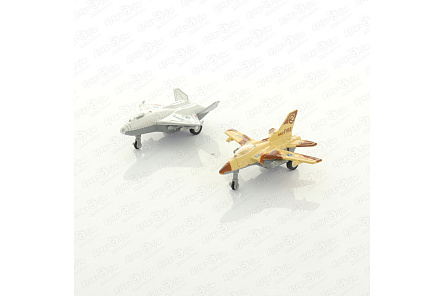 Самолет DIE-CAST инерционный 1:180 в ассортименте - фото 360