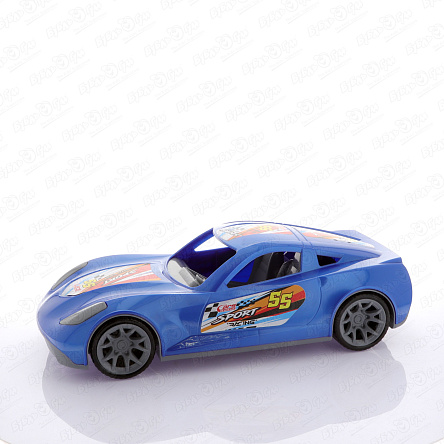 Машинка Turbo V-max пластиковая свободный ход 40см в ассортименте - фото 360