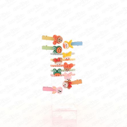 Набор резинок и заколок Lilly & Mia Зверята - фото 360