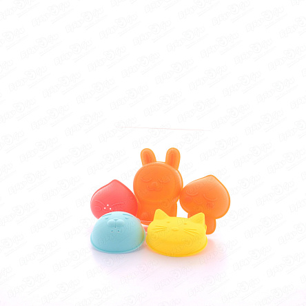 Набор песочных формочек Смайлики 5шт  - фото 360