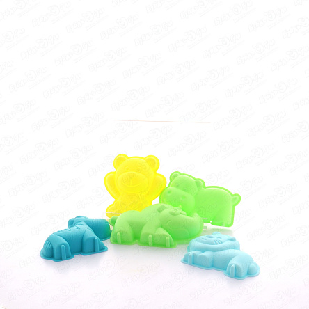 Набор песочных формочек Животные Африки 5шт  - фото 360