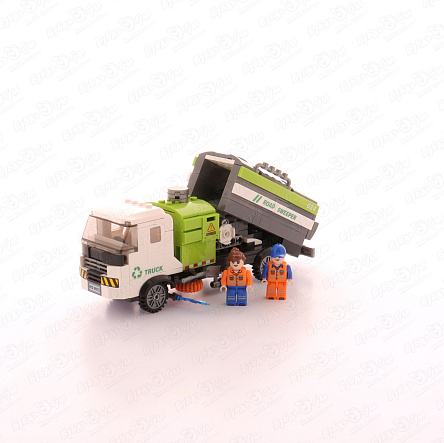 Конструктор Грузовик для уборки улиц 395дет с 6лет  - фото 360