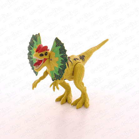 Фигурка Lanson Toys Дилофозавр со светом и звуком 15см - фото 360