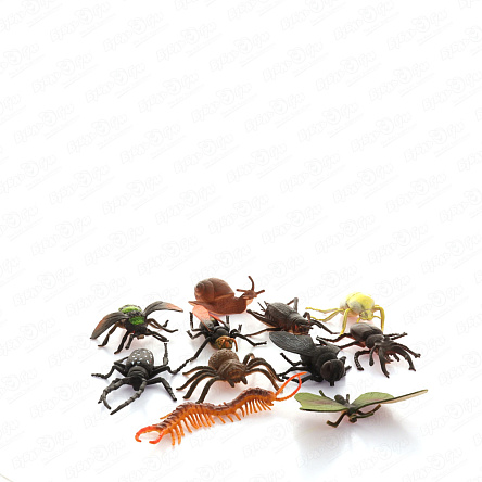 Набор Фигурки насекомых 8х14см 12шт - фото 360