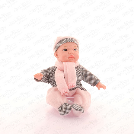 Пупс Lanson Toys в теплом костюмчике функциональный 34см - фото 360