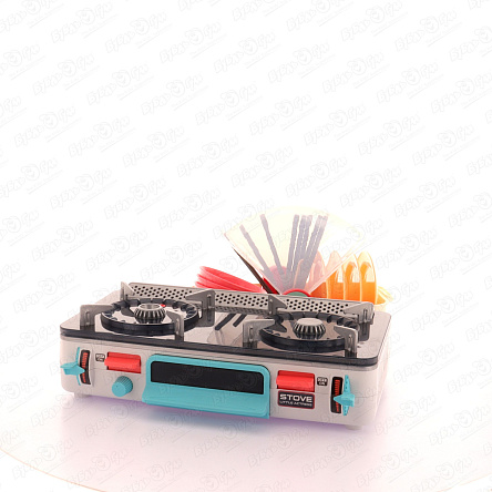 Набор игровой Lanson Toys Газовая плита с посудой и едой функциональная - фото 360