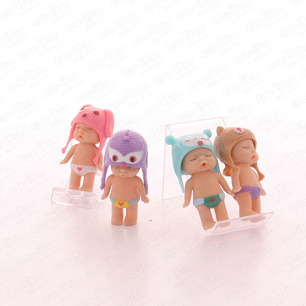 Пупсики-малютки Lanson Toys со съемной шапочкой в ассортименте - фото 360