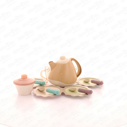 Набор посуды для чаепития Lanson Toys постельные цвета в коробке - фото 360