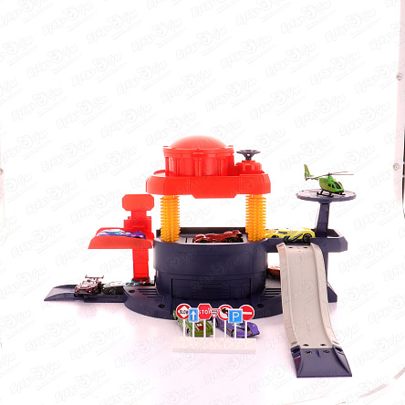 Набор игровой Парковка и автомойка со световыми и звуковыми эффектами - фото 360