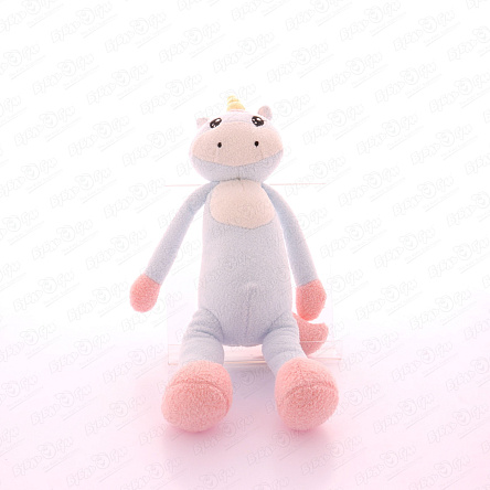 Игрушка мягкая Смешной единорог 33см - фото 360