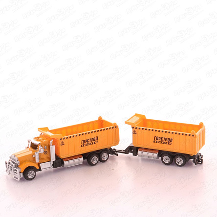 Машина Технопарк Самосвал с прицепом 25,5см - фото 360