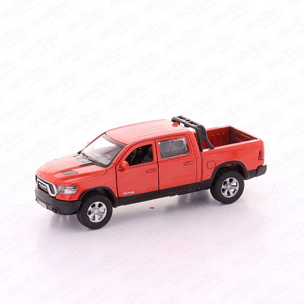 Машинка Технопарк металлическая инерционная Dodge Ram 1500 Rebel открывающиеся двери и багажник 13см - фото 360